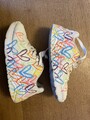 Sketchers Sneaker Uno Lite Love SN314064L Gr. 35 US 3 weiß / bunt neon Mädchen