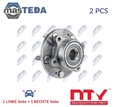 KLP-KA-320 RADLAGERSATZ RADLAGER SATZ VORNE NTY 2PCS FÜR HYUNDAI I30