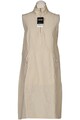 Street One Kleid Damen Dress Damenkleid Gr. EU 42 Baumwolle Beige #lq95kg9