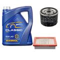 FEBI BILSTEIN Inspektionspaket 5L MANNOL Classic 10W-40 für Smart Fortwo Coupe