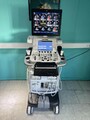 GE Vivid E9 XDclear Ultraschallgerät mit zwei Sonden und Drucker 