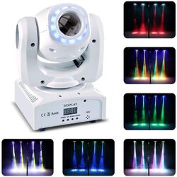4x 150W 8 Gobos LED Beam Moving Head Spotlicht DMX Disco Licht Bühnenlicht Party