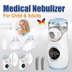3 in 1 Inhalator Vernebler Inhalationsgerät Inhaliergerät für Erwachsene Kinder