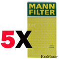 5 ORIGINAL MANN FILTER OELFILTER ANSCHRAUBFILTER W 610/3 FUER MITSUBISHI FIAT...