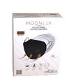 MOONLEX FFP2 Maske 5-lagig schwarz CE2890 einzeln foliert Atemschutzmaske NEU