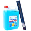 DENSO DF-040 Wischblatt Satz 650/650mm + Scheibenfrostschutz für AUDI
