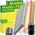 MANN INSPEKTIONSPAKET passend für VW GOLF 4 BORA 1J OCTAVIA 1U AUDI TT 8N A3 8L