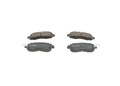 BOSCH Bremsbelagsatz, Scheibenbremse 0 986 424 509 passend für NISSAN