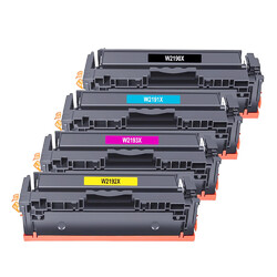 XXL Toner zu HP 219A 219X Color LaserJet Pro 3202 Pro MFP 3302fdng Kein Chip!