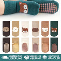 Krabbelsocken Kinder-Bodensocken Babysocken Kleinkinder Baumwollsocken 1-3 Jahre