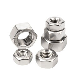 Sechskant-Muttern DIN 934 Edelstahl Rostfrei A2 V2A M3 M4 M5 M6 M8 M10 M12