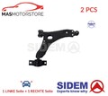 LINKS RECHTS QUERLENKER SATZ VORNE NIEDRIGER SIDEM 3275 2PCS H NEU OE QUALITÄT