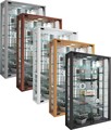 Wandvitrine Glasvitrine „Vitrosa Mini“ Spiegel
