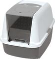 Catit 50702 Katzentoilette Abdeckung Kohlefilter Schwingtür Haubentoilette 