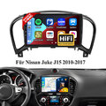 4+64GB Android Autoradio GPS WIFI Navi Carplay DSP Für Nissan Juke J15 2010-2017