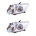 2X ALKAR HALOGEN SCHEINWERFER SATZ LINKS+RECHTS passend für TOYOTA AURIS