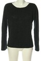 H&M Strickpullover Damen Pullover Gr. DE 38 grün-schwarz Casual-Look
