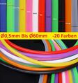 Silikonschlauch lebensmittelecht, Siliconschlauch, Milchschlauch Ø0,5mm Bis 60mm