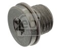 FEBI BILSTEIN Verschlussschraube, Ölwanne 100496 für VW AUDI SKODA SEAT