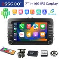 DAB+ Für VW Touran GOLF 5 6 Passat Tiguan +Kam Carplay Android 13 Autoradio GPS