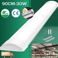 90CM LED Röhren Feuchtraumleuchte Werkstatt Lampe Deckenleuchte 30W Neutralweiß