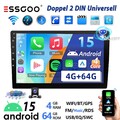 9 Zoll Android 15 Chat GPT Carplay Autoradio GPS SAT Wifi FM RDS 2DIN 4G+64G kam