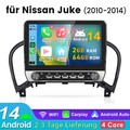 10.1'' Carplay Autoradio Für Nissan Juke 2010-2014 Android GPS Navi WiFi BT RDS