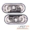 2x BLINKLICHT BLINKLEUCHTE BLINKERLEUCHTE SEITENBLINKER OVAL GLASKLAR 31712364
