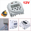 Digitale LCD Zeitschaltuhr DC/AC 12V 16A Timer Programmierbar Schalter Zeit Gut