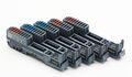 5x Siemens SIMATIC ET 200SP 6ES7193-6BP00-0BA0 E-Stand:10 Base-Unit -used-