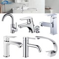 Waschtischarmatur Wasserhahn Bad Waschbecken Wasserfall Mischbatterie Badarmatur