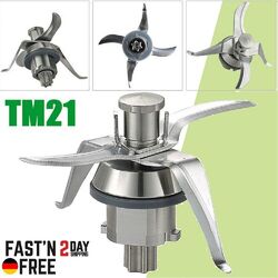 Vorwerk Thermomix TM21 Küchenmaschine Ersatz Messer ，Mixmesser Edelstahl