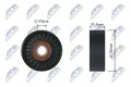 NTY RNK-AU-033 Spannrolle, Keilriemen für AUDI PORSCHE VW