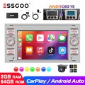 Für Ford Focus MK2 Transit MK7 Android 14 64G DAB+ Carplay Autoradio GPS IPS Cam