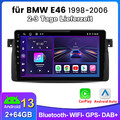 Für BMW 3er E46 1999-2005 Android 13 9"Autoradio mit GPS Navi CarPlay WiFi 2+64G