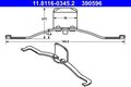Ate (11.8116-0345.2) Feder, Bremssattel für FORD OPEL SAAB VOLVO