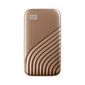 WD My Passport (2020) 2TB USB-C Tragbare Externe SSD - Gold (WDBAGF0020BGD-WESN)