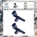 2x ORIGINAL® Denckermann Sensor, Raddrehzahl Vorne, Hinten für VW TOUAREG