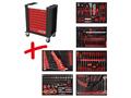 KS TOOLS 810.6284 Performanceplus Werkstattwagen-Satz P10 mit 284 Werkzeugen für