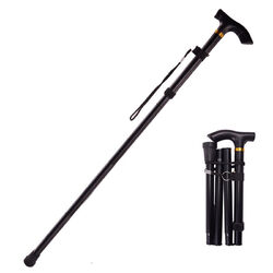 Gehstock Spazierstock Faltstock klappbar Verstellbar Krückstock Alu Wanderstock