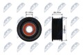 Spannrolle Keilrippenriemen für Ford Mercedes VW NTY Rnk-Fr-056 1991-2006