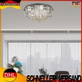 Moderne LED Deckenleuchte Luxury Kristall Kronleuchter Beleuchtung Glühlampe E14