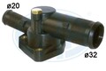 Thermostat Kühlmittel ERA 350053A für TWINGO RENAULT CLIO NISSAN DACIA mit 3 BR0