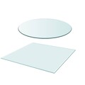 Glastisch Tischplatte aus gehärtetem Glas Tisch Glasplatte Glasscheibe 11 Größen
