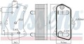 NISSENS Ölkühler, Automatikgetriebe  u.a. für AUDI, VW