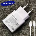 Samsung Original Schnellladegerät 25W Ladekabel Adapter Netzteil Typ C S22 S21，