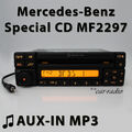 Mercedes Special MF2297 AUX-IN MP3 Autoradio 3,5 Klinkenstecker CD-R RDS Radio