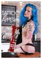 Tattoo Art Girls (Wandkalender 2024 DIN A4 hoch), CALVENDO Monatskalender Bull