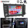 Autoradio Android 13 GPS Navi ​Für Benz Mercedes CLC//C-Klasse W203 W209 KAM+