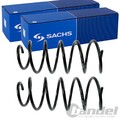2X SACHS FAHRWERKSFEDERN VORNE PASSEND FÜR VOLVO S60 LINKS+RECHTS